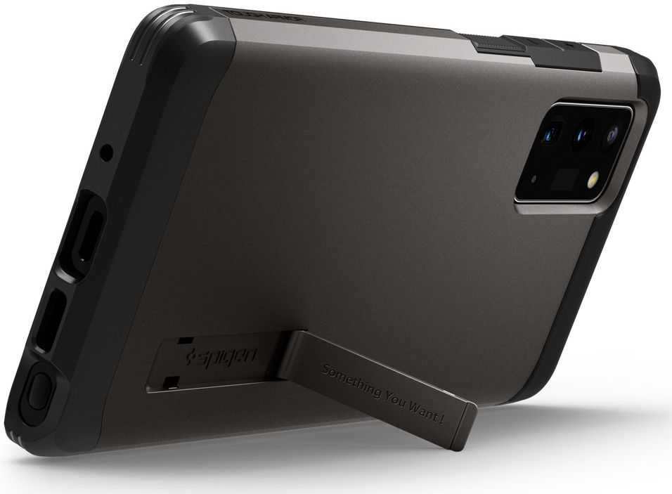 Spigen Tough Armor Samsung Galaxy Note 20 Hoesje Gunmetal Grijs afbeelding 2