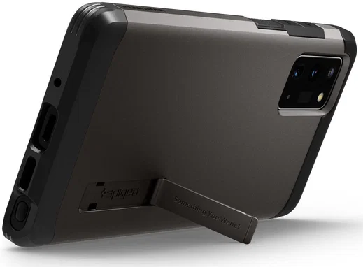 Spigen Tough Armor Samsung Galaxy Note 20 Hoesje Gunmetal Grijs afbeelding 2