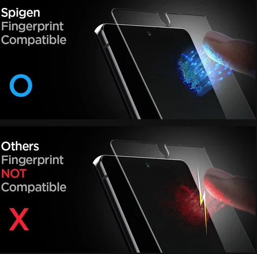 Spigen Glas tR Platinum Samsung Galaxy Note 20 Tempered Glass afbeelding 4