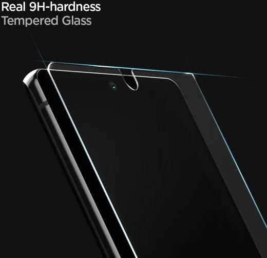 Spigen Glas tR Platinum Samsung Galaxy Note 20 Tempered Glass afbeelding 5
