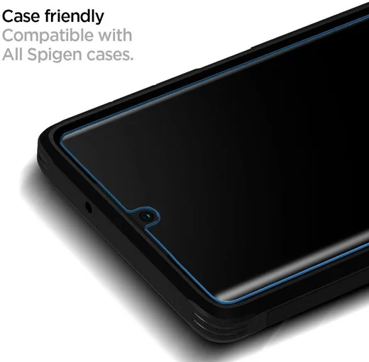 Spigen Glas tR Platinum Samsung Galaxy Note 20 Tempered Glass afbeelding 7