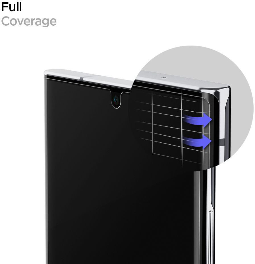 Spigen Glas tR Platinum Samsung Galaxy Note 20 Tempered Glass afbeelding 8