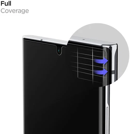 Spigen Glas tR Platinum Samsung Galaxy Note 20 Tempered Glass afbeelding 8