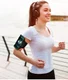 Aonijie Hardloop Armband en Sporthoesje voor Telefoons Middel Blauw afbeelding 3