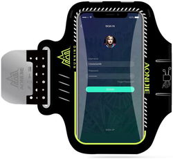 Universele Telefoon Sport Armband Voor Smartphone 6.0 Inch Zwart afbeelding