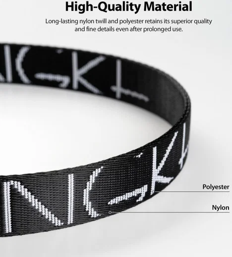 Ringke Hand Polsband Letters Zwart afbeelding 5