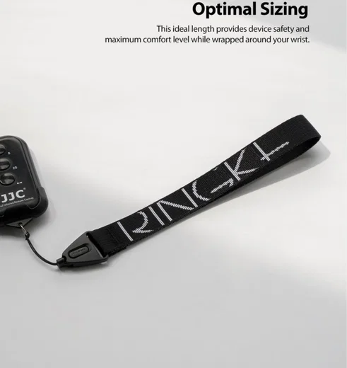 Ringke Hand Polsband Letters Zwart afbeelding 6