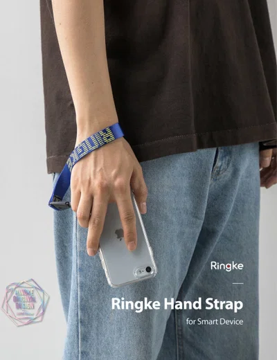 Ringke Hand Polsband Letters Blauw afbeelding 2