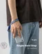 Ringke Hand Polsband Letters Blauw afbeelding 2