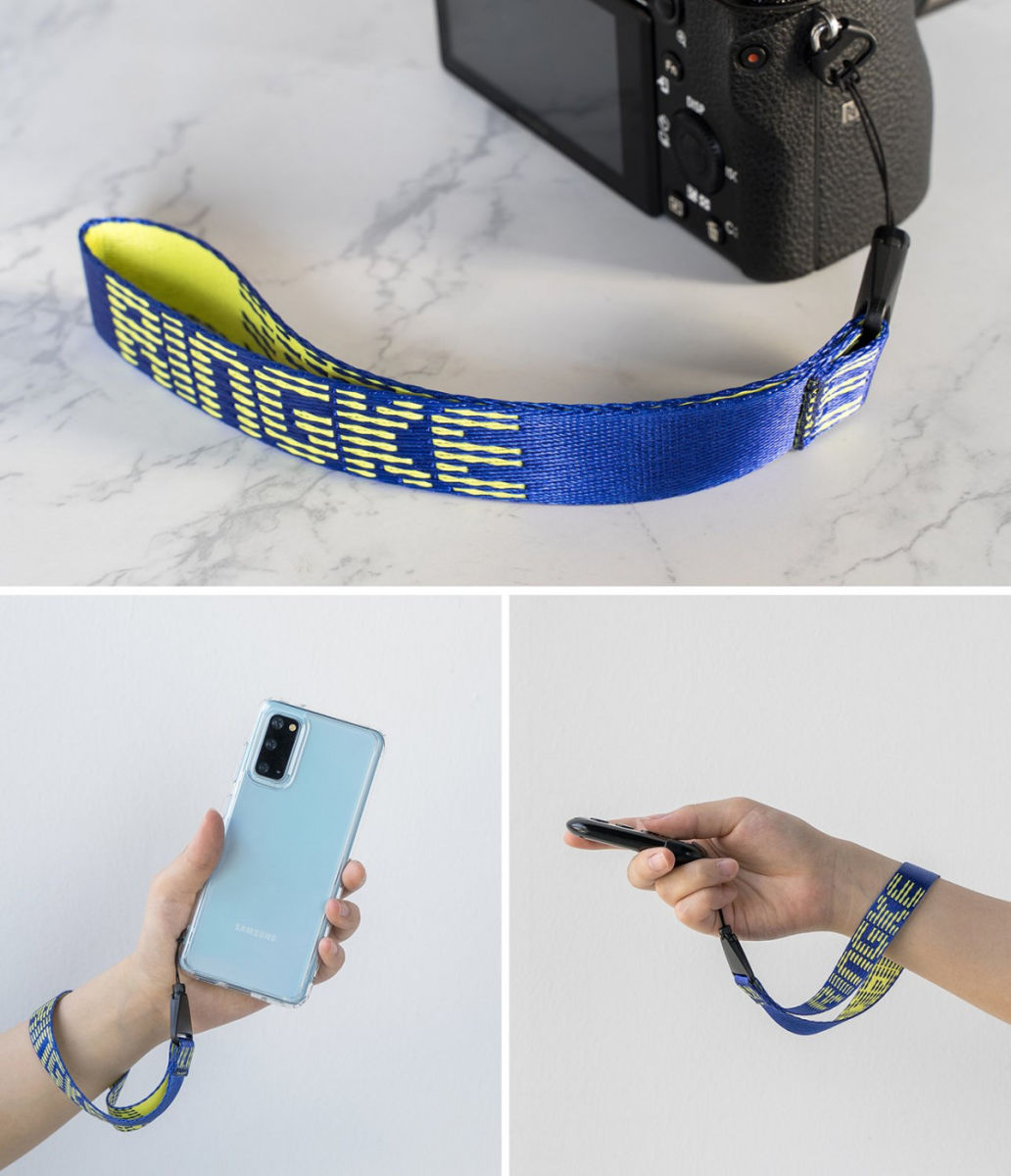 Ringke Hand Polsband Letters Blauw afbeelding 9