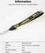 Ringke Hand Polsband Letters Geel/Zwart afbeelding 10