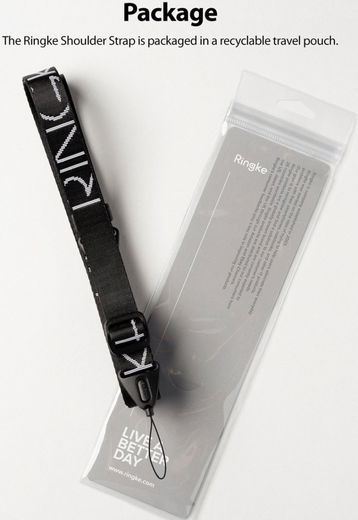 Ringke Schouder Band Zwart afbeelding 11