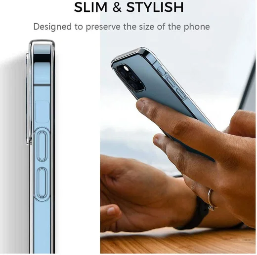 Apple iPhone 12 / 12 Pro Hoesje Flexibel en Dun TPU Transparant afbeelding 7