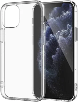 Apple iPhone 12 Pro Max Hoesje Flexibel en Dun TPU Transparant
