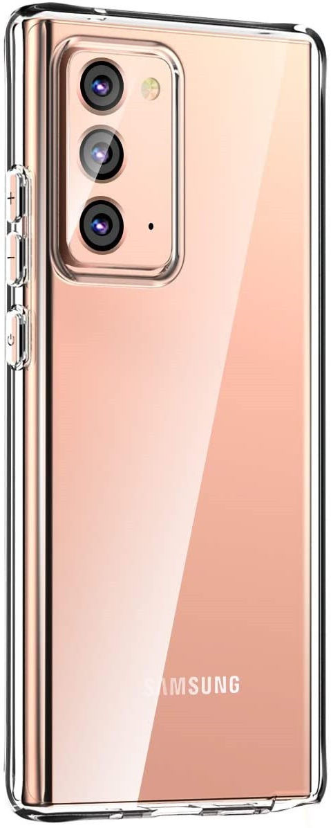 Samsung Galaxy Note 20 Hoesje Dun TPU Transparant afbeelding 1