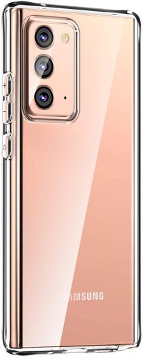 Samsung Galaxy Note 20 Hoesje Dun TPU Transparant afbeelding 1