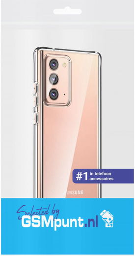 Samsung Galaxy Note 20 Hoesje Dun TPU Transparant afbeelding 3