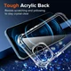 Apple iPhone 12 Pro Max Hoesje Schokbestendig en Dun TPU Back Cover Transparant afbeelding 9