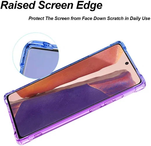 Samsung Galaxy Note 20 Hoesje Schokbestendig en Dun TPU Transparant afbeelding 7