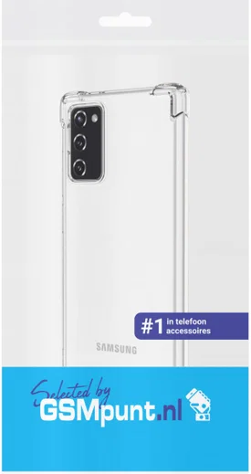 Samsung Galaxy Note 20 Hoesje Schokbestendig en Dun TPU Transparant afbeelding 4