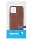 Apple iPhone 12 / 12 Pro Hoesje Kunstlederen Back Cover Bruin afbeelding 2