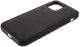 Apple iPhone 12 Pro Max Hoesje Kunstlederen Back Cover Zwart afbeelding 4