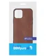 Apple iPhone 12 Pro Max Hoesje Kunstlederen Back Cover Bruin afbeelding 2