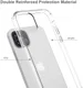 Apple iPhone 12 / 12 Pro Hoesje Armor Back Cover Transparant afbeelding 3