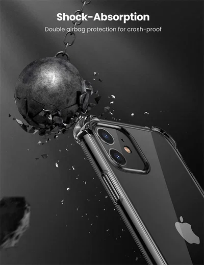 Apple iPhone 12 Mini Rugged Transparante TPU Back Cover Hoesje afbeelding 12