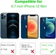 Apple iPhone 12 Mini Rugged Transparante TPU Back Cover Hoesje afbeelding 11