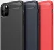 Apple iPhone 12 Mini Hoesje Geborsteld TPU Flexibele Back Cover Rood afbeelding 4