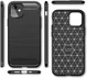 Apple iPhone 12 Mini Hoesje Geborsteld TPU Flexibele Back Cover Blauw afbeelding 6