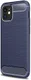 Apple iPhone 12 Mini Hoesje Geborsteld TPU Flexibele Back Cover Blauw afbeelding 3