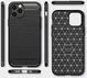 Apple iPhone 12 Hoesje Geborsteld TPU Flexibel Zwart afbeelding 6