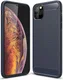 Apple iPhone 12 Hoesje Geborsteld TPU Flexibel Blauw afbeelding 6