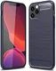 Apple iPhone 12 Hoesje Geborsteld TPU Flexibel Blauw afbeelding 1