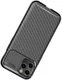 Apple iPhone 12 Pro Max Hoesje Siliconen Carbon Back Cover Zwart afbeelding 14