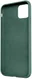 HappyCase Apple iPhone 12 Mini Hoesje Siliconen Back Cover Groen afbeelding 2