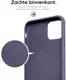 HappyCase Apple iPhone 12 Mini Hoesje Siliconen Back Cover Grijs afbeelding 7
