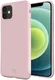 HappyCase Apple iPhone 12 Mini Hoesje Siliconen Back Cover Roze afbeelding 1