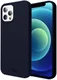HappyCase Apple iPhone 12 Hoesje Siliconen Back Cover Blauw afbeelding 1