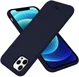 HappyCase Apple iPhone 12 Hoesje Siliconen Back Cover Blauw afbeelding 2