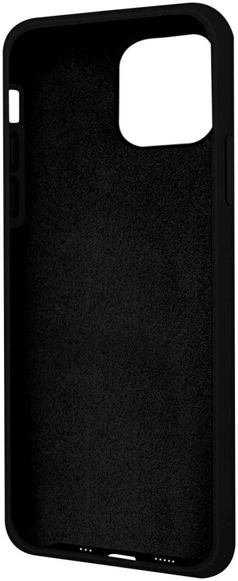 HappyCase Apple iPhone 12 Pro Max Hoesje Siliconen Back Cover Zwart afbeelding 9