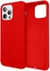 HappyCase Apple iPhone 12 Pro Max Hoesje Siliconen Back Cover Rood afbeelding 8