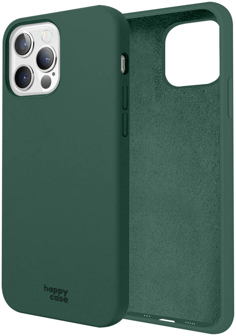 HappyCase Apple iPhone 12 Pro Max Hoesje Siliconen Back Cover Groen afbeelding 8