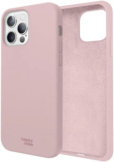 HappyCase Apple iPhone 12 Pro Max Hoesje Siliconen Back Cover Roze afbeelding 11