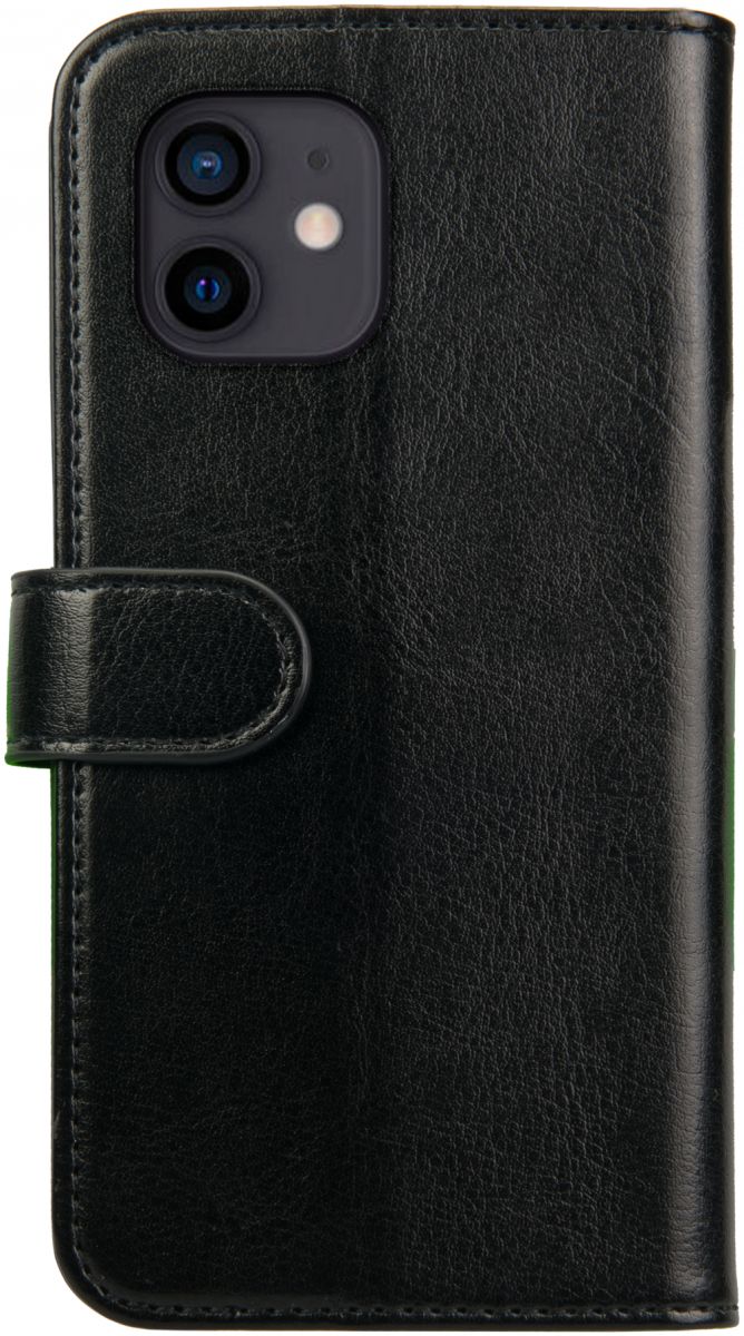 Rosso Element iPhone 12 Mini Hoesje Book Cover Zwart afbeelding 2