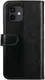 Rosso Element iPhone 12 Mini Hoesje Book Cover Zwart afbeelding 2