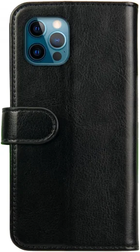 Rosso Element iPhone 12 Pro Max Hoesje Book Cover Zwart afbeelding 2
