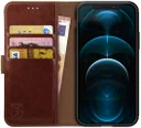 Rosso Element iPhone 12 Pro Max Hoesje Book Cover Bruin
